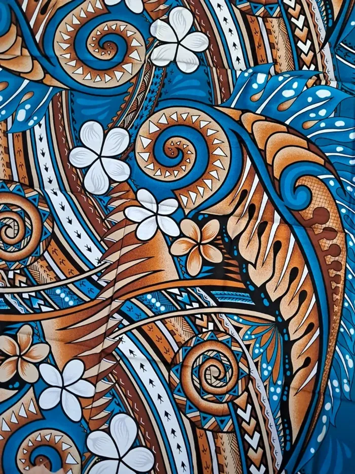 Coupon tissu Tahiti - photo numéro 2