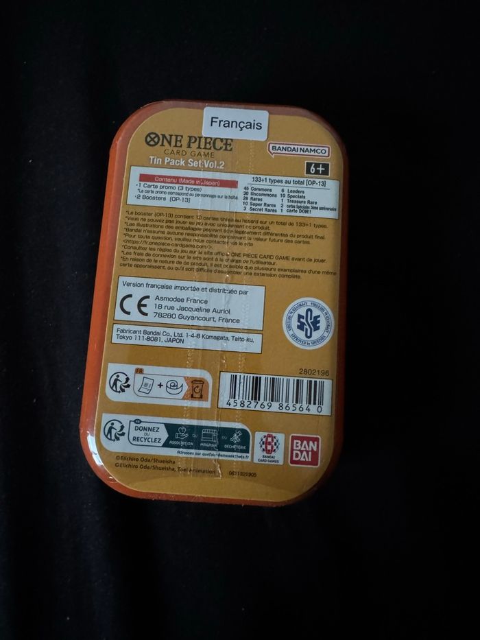 Mini tins Ace One Pièce OP13 - photo numéro 2