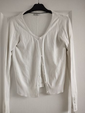 Lot de 2 gilets blancs