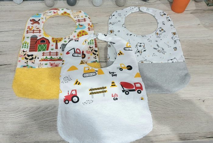 Bavoir lot de 3