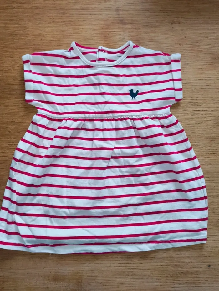 Robe bout'chou bio excellent état 18 mois fille