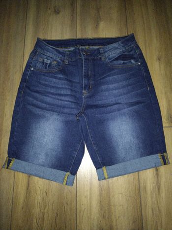 Short en jeans