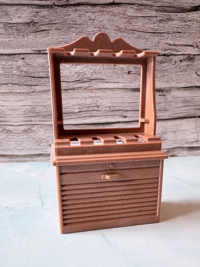 Râtelier d'armes Playmobil - Marron / Aspect Bois meuble armes porte fusil