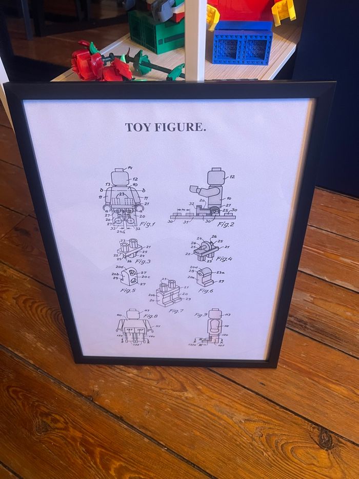 Toile imprimée lego - photo numéro 2