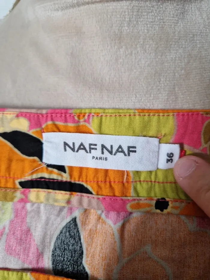 Jupe a fleur coloré nafnaf taille 36 - photo numéro 4