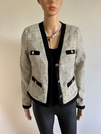 Veste en tweed à manches longues Morgan taille 36 jamais portée