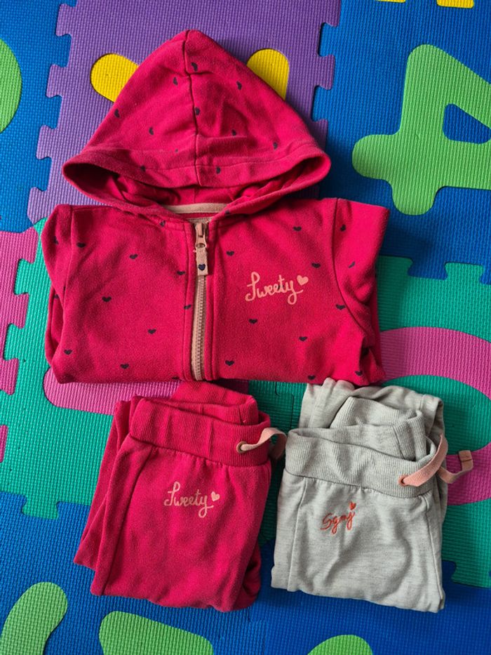 Lot 1 veste 5ans + 2 pantalons de jogging Sergent Major 4ans