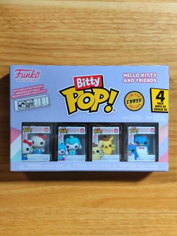Boîte 4 Bitty Pop! - Hello Kitty And Friends (Cinnamoroll, Pompompurin, Tuxedosam)