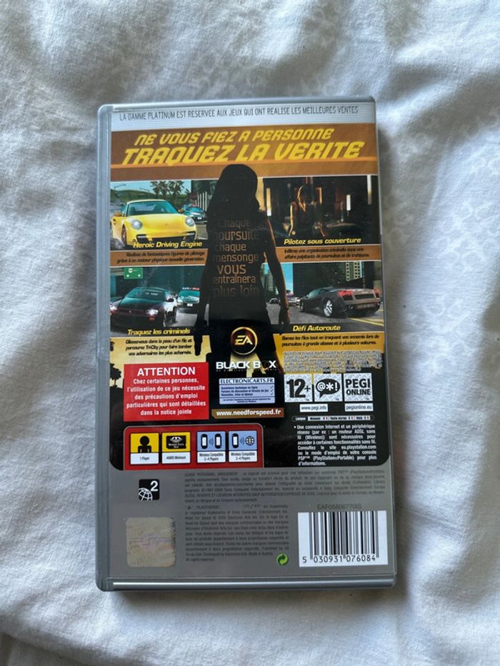 Jeu PSP Need for Speed Undercover - photo numéro 2