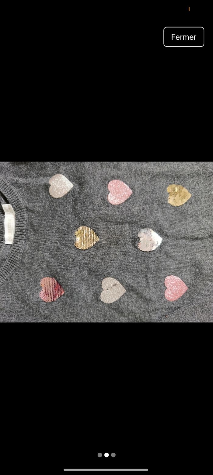 Pull coeurs 🩷 - photo numéro 2