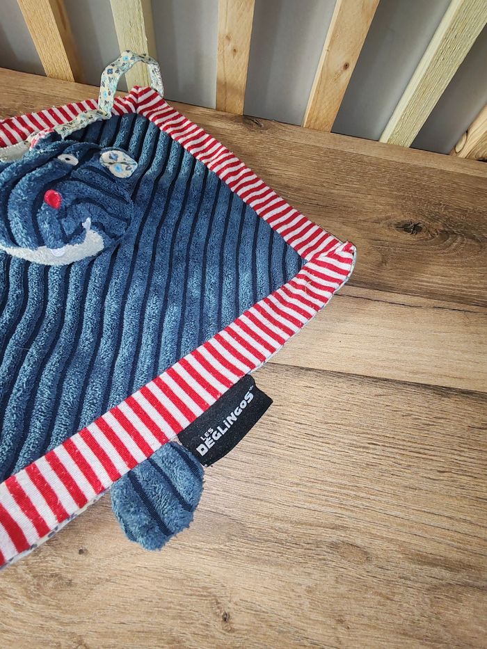 Hippopotame les deglinglos bleu et rouge - photo numéro 2