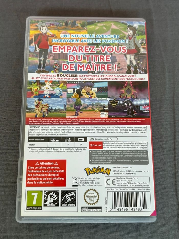 Pokémon bouclier switch - photo numéro 3
