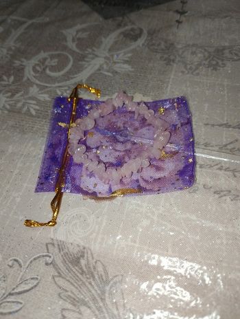 Bracelet baroque rose