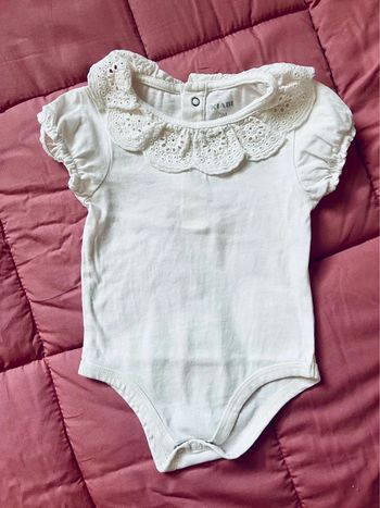 Body crème avec col-Kiabi-taille 3 mois