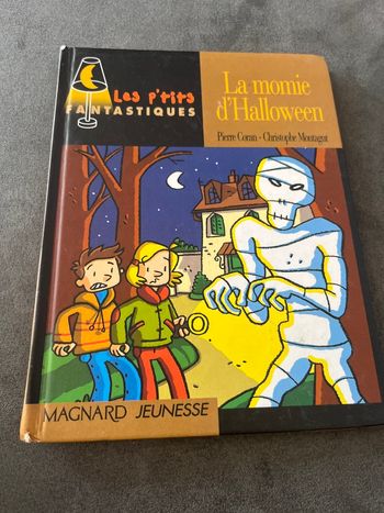 Livre les p’tits fantastiques la momie d’Halloween ce1
