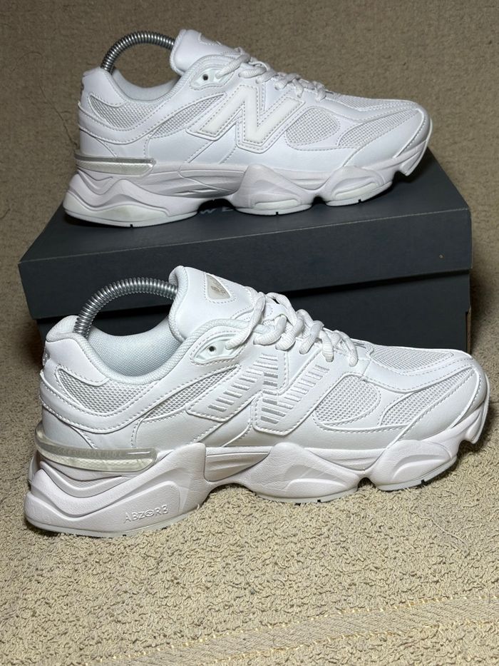 Basket New balance 9060 full blanc