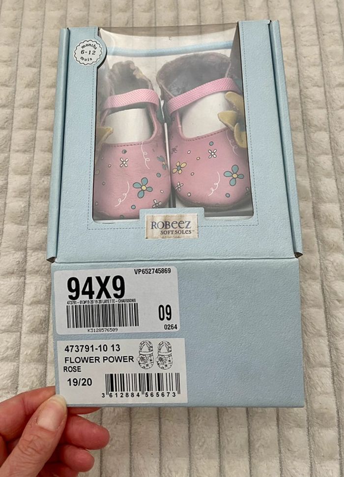 Chaussons bébé fille Robeez 19/20 - photo numéro 4