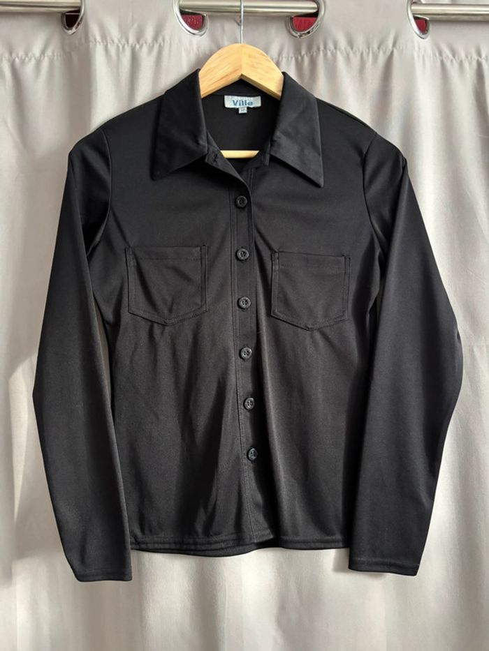 Chemise femme noire