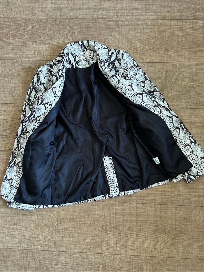 Blazer imprimé Drôle de Copine taille S jamais porté - photo numéro 8