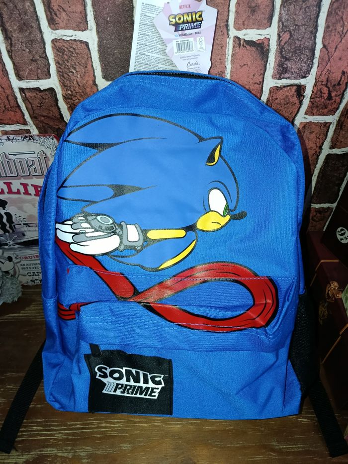 Sac à dos / sac d'école Sonic - photo numéro 1