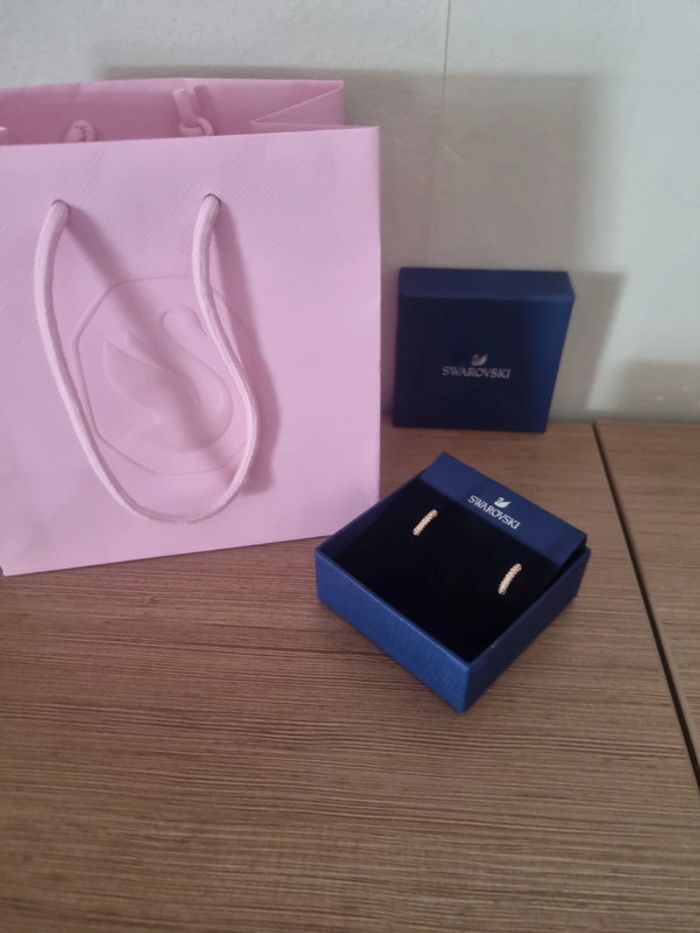 Boucles d'oreilles swarovski