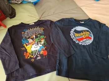 Lot de 2 Tee shirts 5 ans