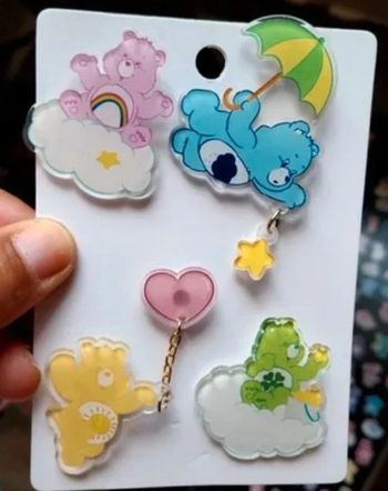 Pins bisounours a l unité, care bears