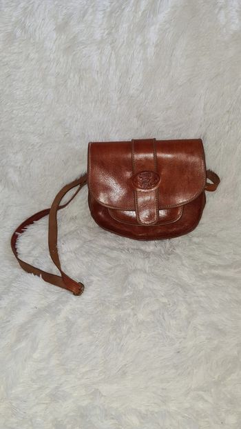 Sac en cuir Vintage pochette Cuir Véritable