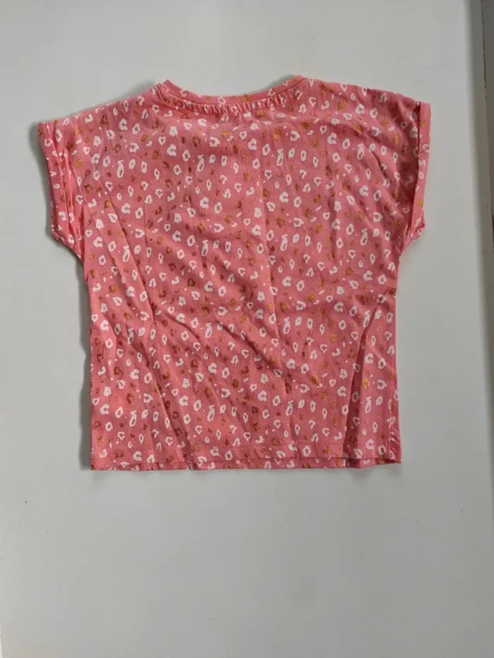 T shirt abricot - photo numéro 4