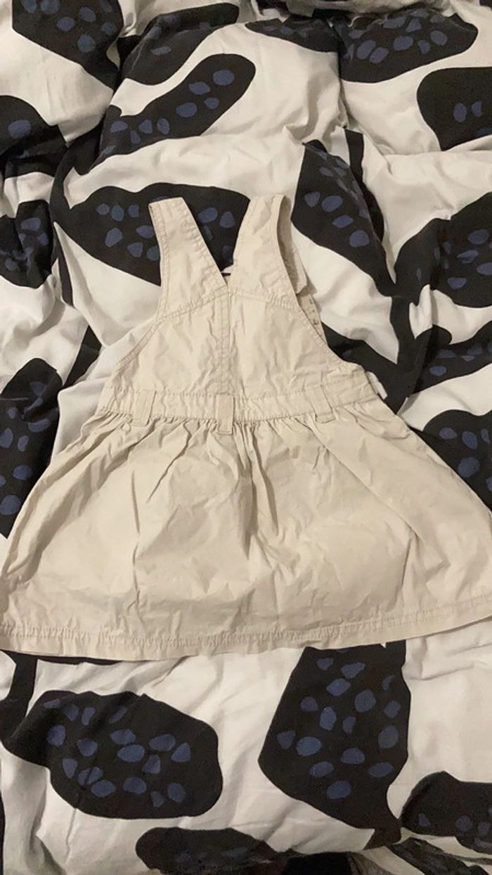 Robe salopette beige tex 18 mois - photo numéro 4