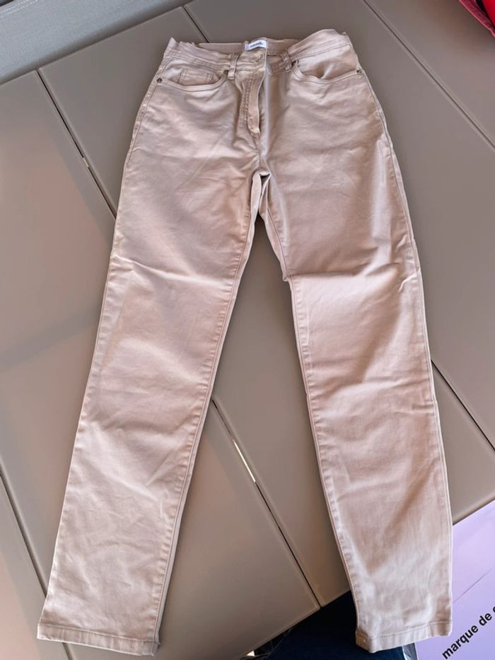 Jean beige Antonelle taille 38