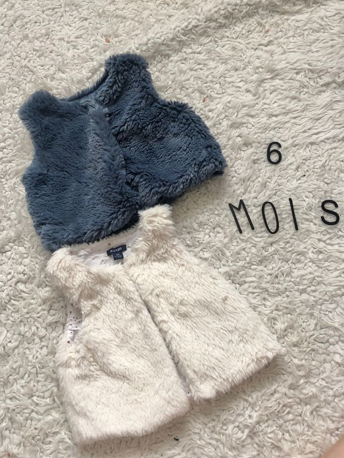 Lot gilets 6 mois