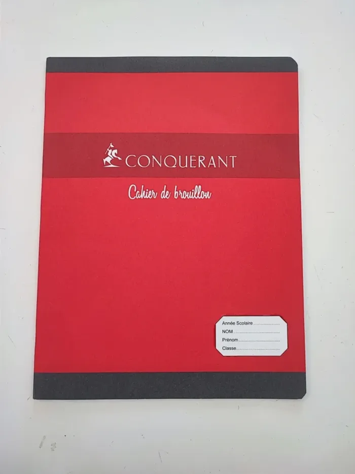 Cahier de brouillon Conquérant