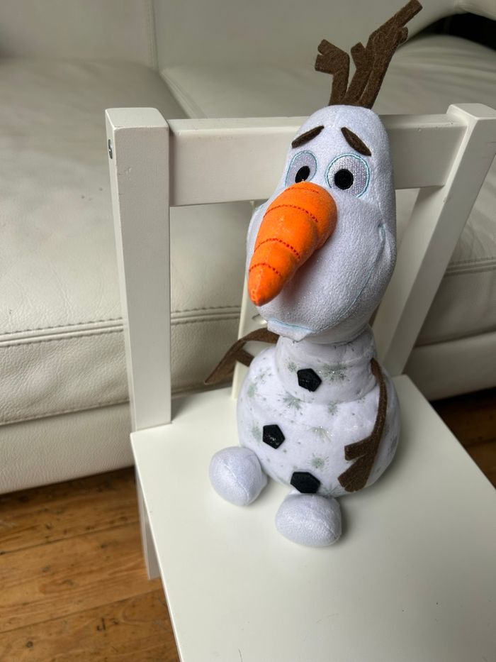 Peluche Olaf reine des neiges Disney - photo numéro 3