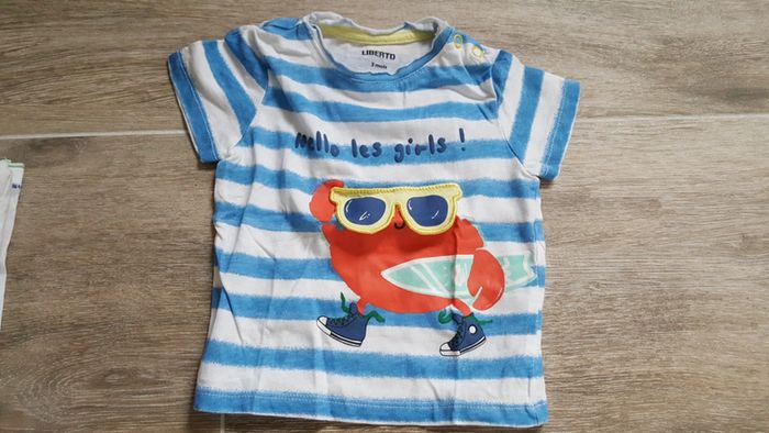 T-shirt manches courtes 3 mois