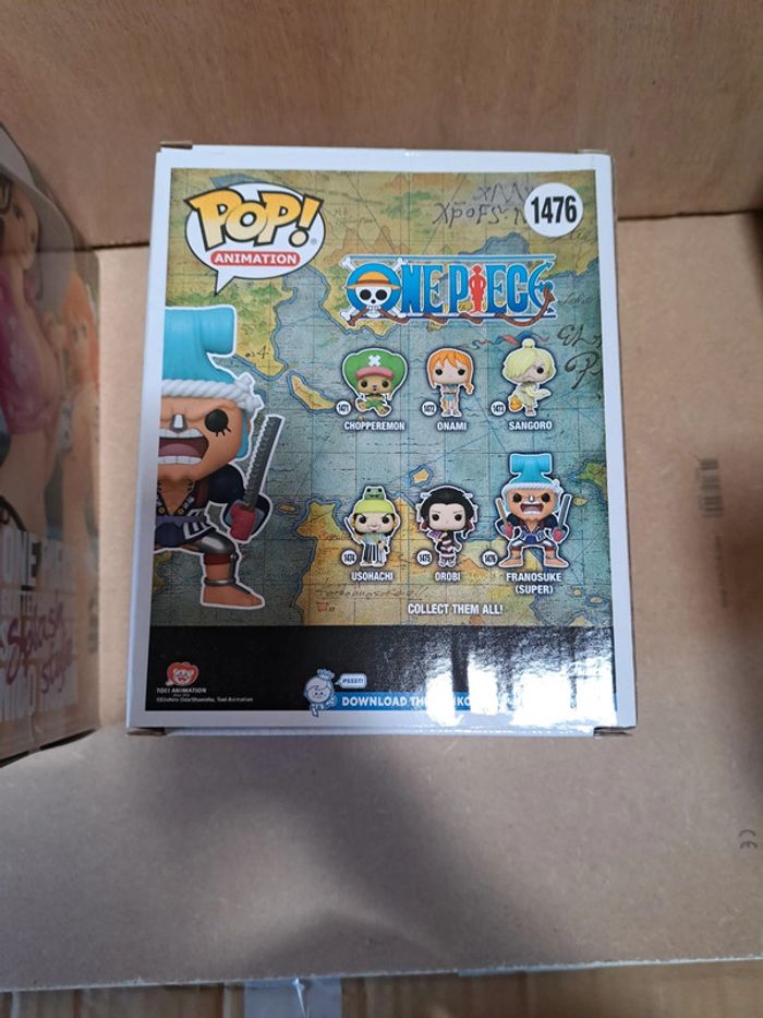 Franosuke franky one piece funko pop figurine - photo numéro 2