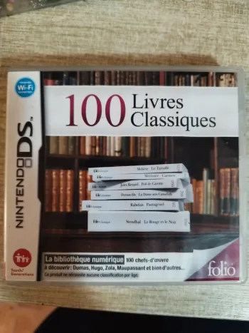 Jeu de DS 100 livres Classique