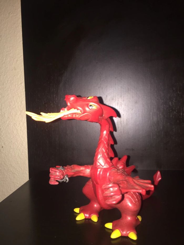 Vintage dragon rouge playmobil