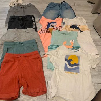 Lot vêtement été garçon