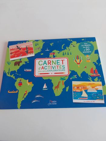 Carnet d'activités petits explorateur