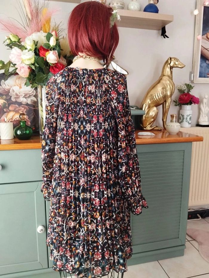 💞Robe Plissée Fleurie Monoprix T34-36/XS💞 - photo numéro 6