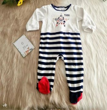 Pyjama velours 9 mois