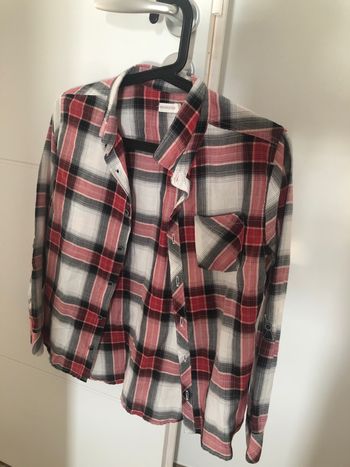 Chemise à carreaux orchestra rouge blanche enfant