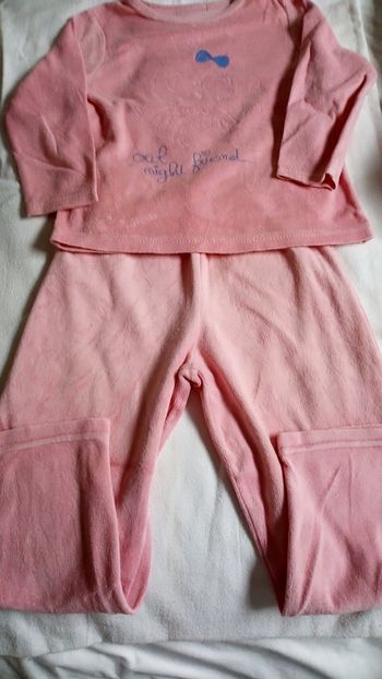 Pyjama en velours fille