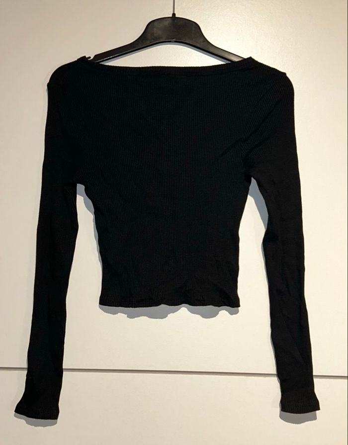Blouse noire à manches longues Primark – Taille M - photo numéro 3