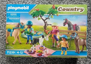 Playmobil 71239 Cavaliers, Chevaux et Pique-Nique