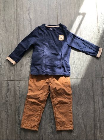 Ensemble Obaïbi 23 mois (86 cm) peu porté