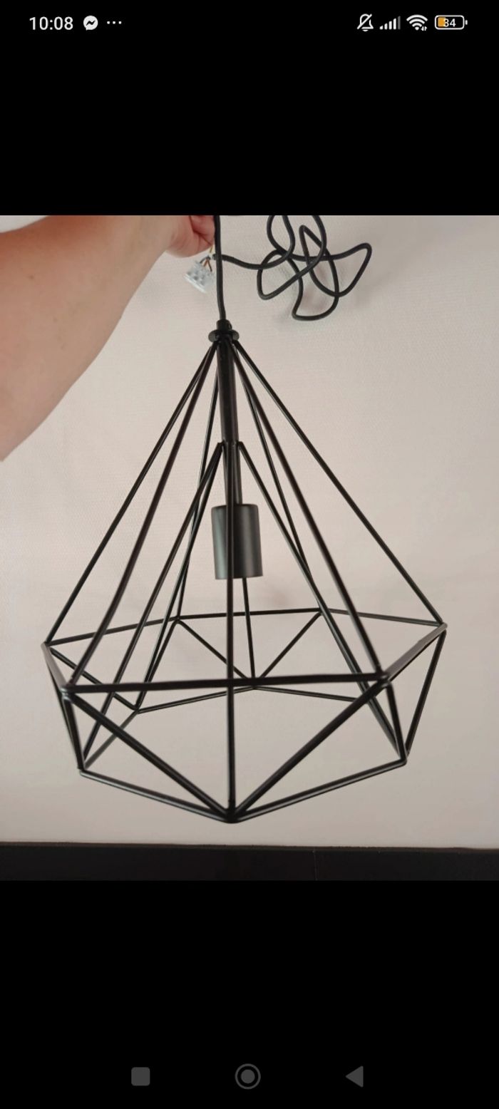 Suspension industrielle diamant - photo numéro 2