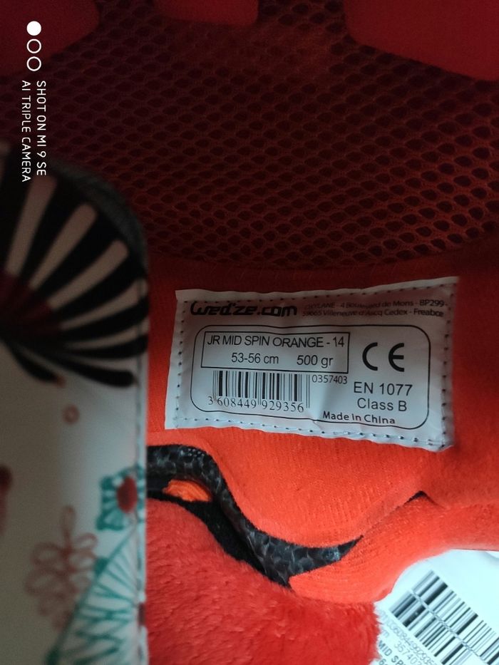 Casque de ski neuf 53-56cm - photo numéro 4