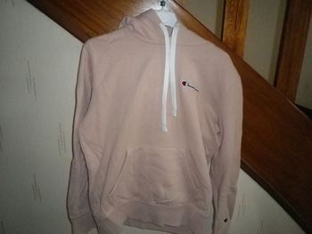 SWEAT COULEUR VIEUX ROSE